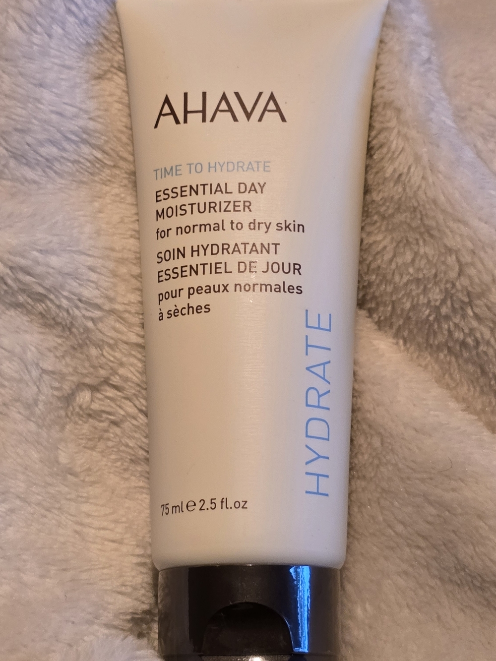 AHAVA Time To Hydrate Essential Day Moisturizer Normal To Dry Skin 75ml NEW